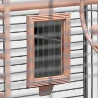 Клетка для птиц &laquo;Пижон&raquo; №100, разборная, 42&times;30&times;37 см, укомплектованная, бежевая