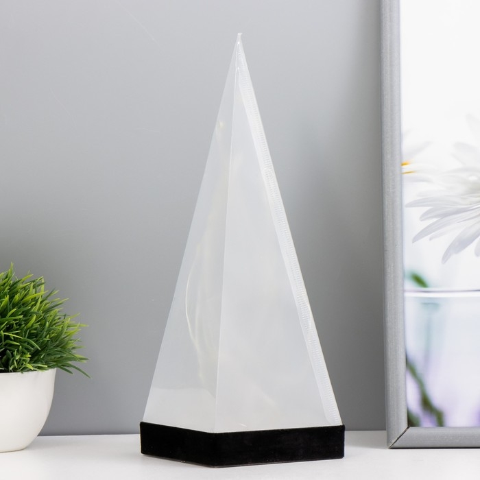 Ночник Ночник "Звездная пирамида" LED RGB от батареек 3ААА USB 9х9х26.5см