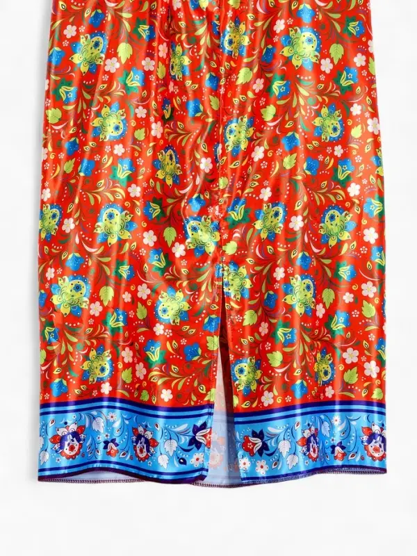 Сарафан карнавальный «Русская девица», р-р 42-52, красный