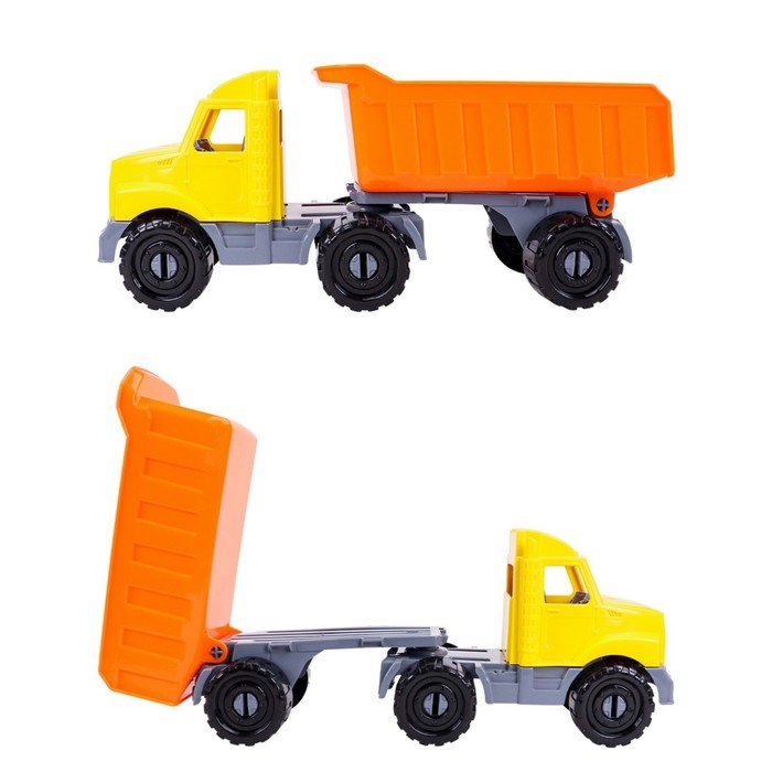 Машинка Тягач «Бизон», с прицепом, строительный Машинка Тягач «Бизон», с прицепом, строительный