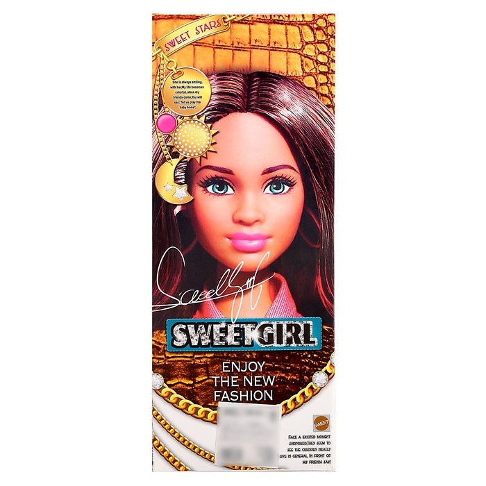 Кукла-модель «Вера» в платье, МИКС Кукла-модель «Вера» в платье, МИКС