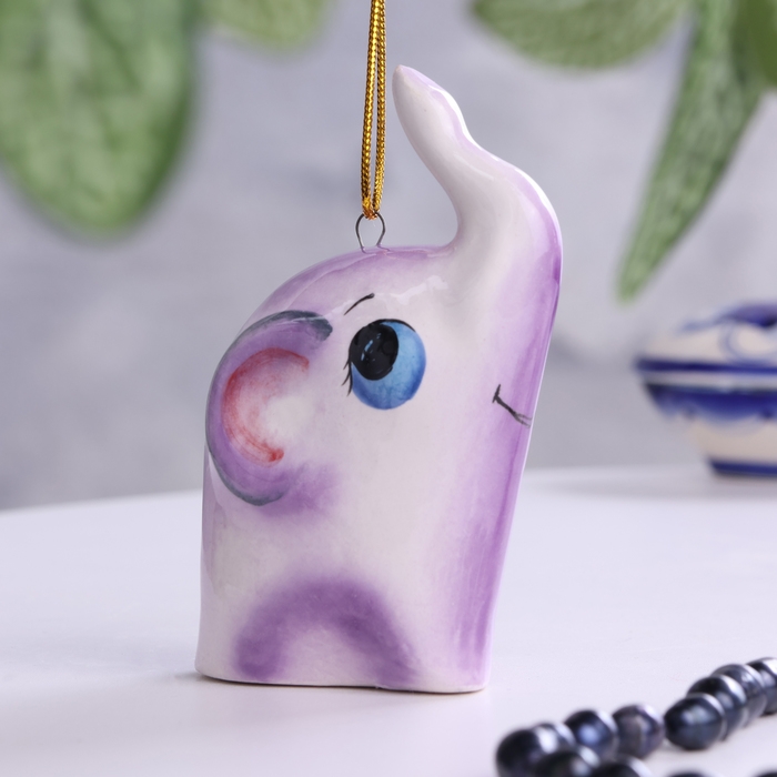 Сувенир Сувенир "Слоник", 10 см, майолика