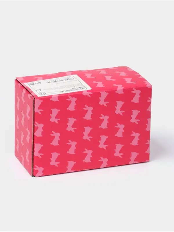 Салфетница Доляна &laquo;Зайка&raquo;, 11.5&times;5.5&times;7.5 см, доломит, белая