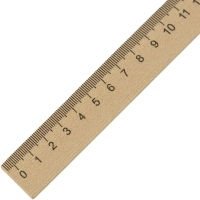 Линейка деревянная 20см, лд20