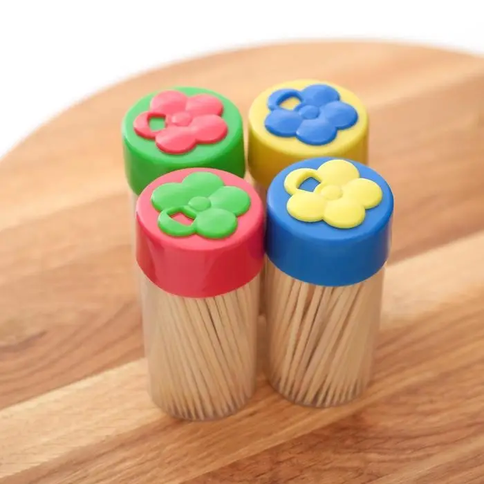 Зубочистки «Цветок», 150 шт., МИКС Зубочистки «Цветок», 150 шт., МИКС