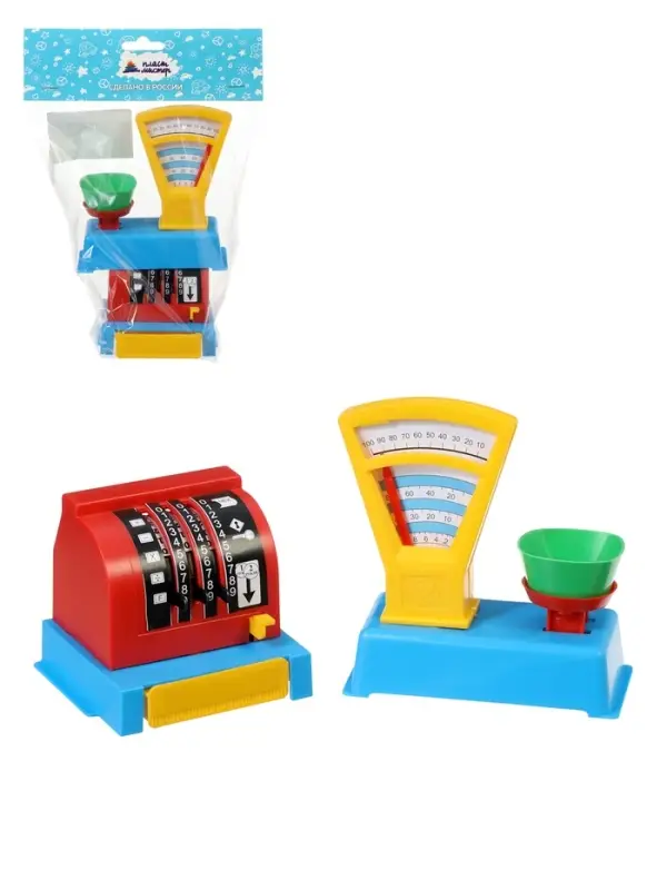 Игровой набор &laquo;Магазин&raquo;, весы и касса