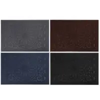 Коврик придверный тм VETTA, 39х59см, резиновый с ворсом, полиэстер