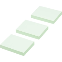 Стикеры ATTACHE с клеев.краем 38х51 салатовый 100л. 3 шт/наб