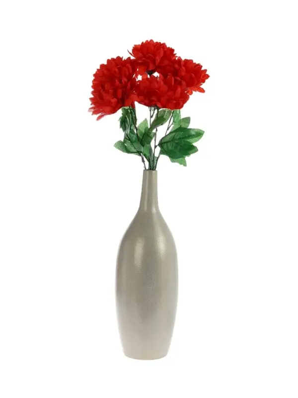 Цветы искусственные &laquo;Пион садовый&raquo;, h=46 см, d=14 см, красные
