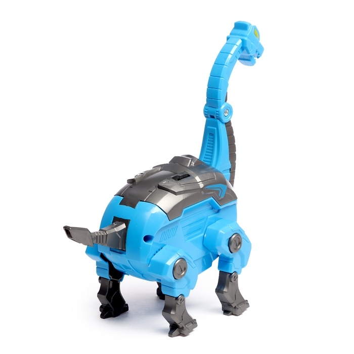 Робот-динозавр «Бронтозавр», трансформируется в яйцо, цвет голубой