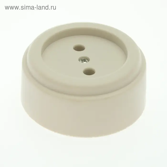 Розетка  Розетка "Хит", 220 В, 16 А, накладная, без защ/шторок, белая