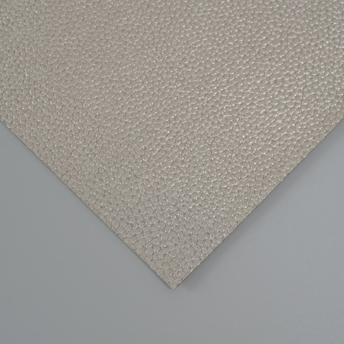 Лист для творчества иск.кожа Лист для творчества иск.кожа "Личи. Перламутр" тёмное серебро лист 33х20 см толщина 0,9 мм