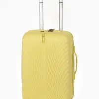 Чемодан на съёмных колёсах, 18", кодовый замок, 33&times;16&times;49 см, жёлтый