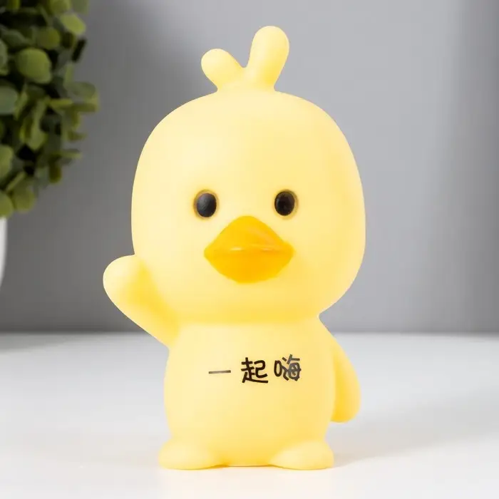 Фигурка светящаяся RISALUX «Утёнок», LED-ночник, от батареек, жёлтый, 7×8×13.5 см Фигурка светящаяся RISALUX «Утёнок», LED-ночник, от батареек, жёлтый, 7×8×13.5 см