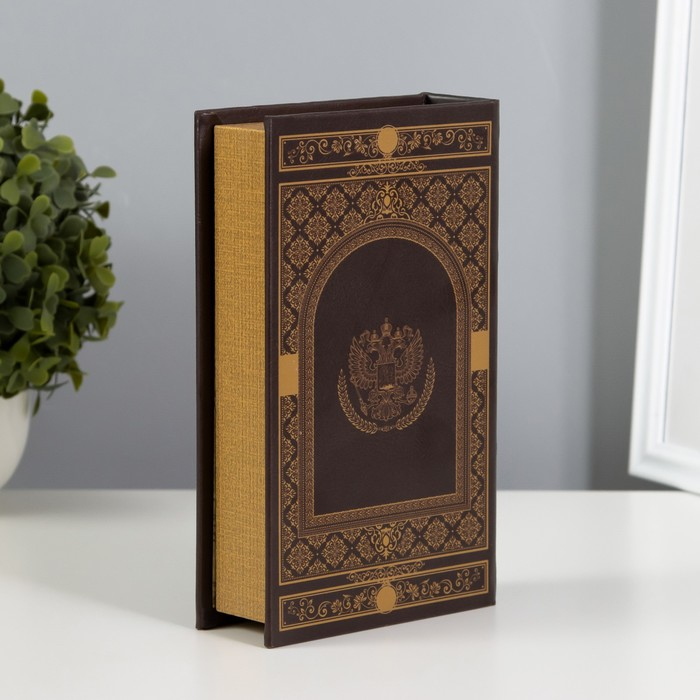 Сейф дерево книга кожзам Сейф дерево книга кожзам "История государства Российского" 21х13х5 см