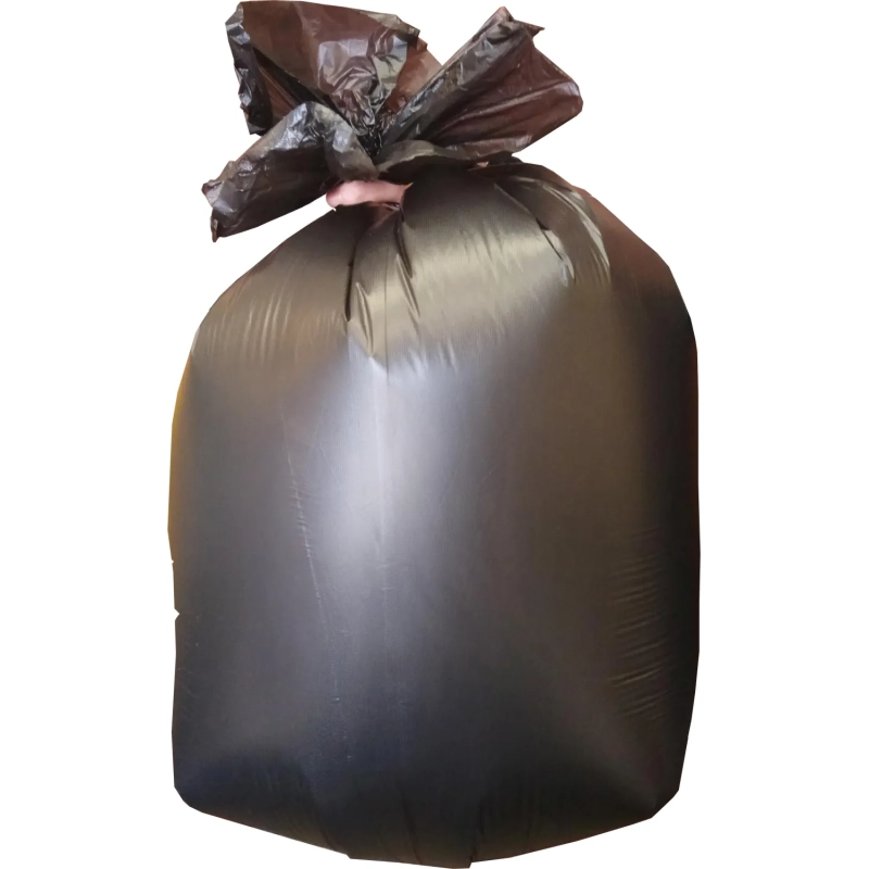 Мешки для мусора ПНД 120л 14мкм 10шт/рул черные 70х110см Luscan