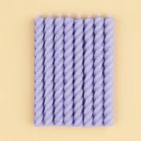 Свечи для торта, сиреневые, 16 шт., 6.5&times;0.5 см