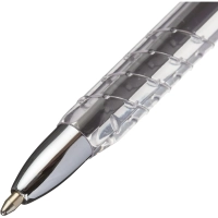 Ручка шариковая неавтомат. KORES К11 M(1мм) треуг.корп., масл, черная