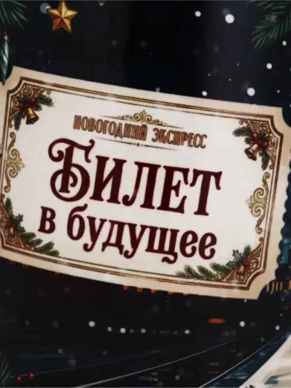 Кружка чайная, керамическая &laquo;Билет в будущее&raquo;, 320 мл