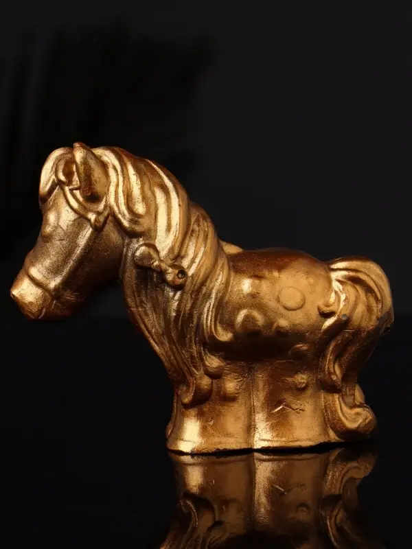 Фигура Фигура "Лошадка" 8х10х4 см, бронза