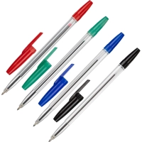 Набор шариковых ручек неавт. Elementary 4 цвета 0,5мм