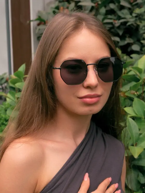 Очки солнцезащитные OneSun, uv 400, чёрные