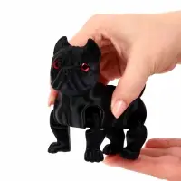 3Д - печатная игрушка &laquo;Чёрный пёс&raquo;, подвижная