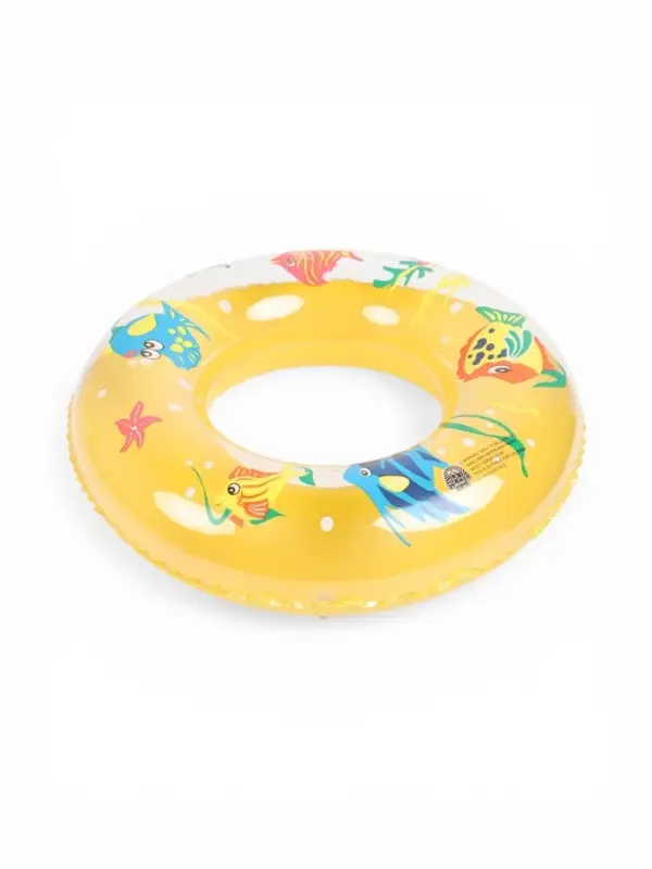 Круг для плавания 65 см, цвет желтый