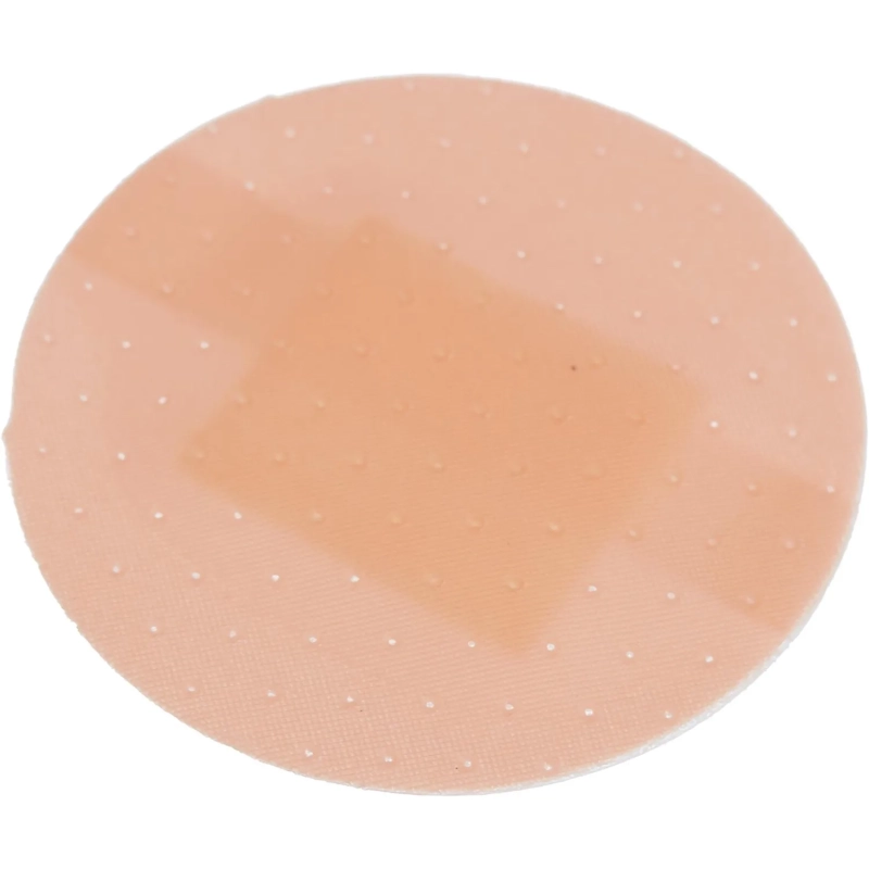 Лейкопластырь бакт. 2,2см круг полимер. телес.1000шт/упLEIKO