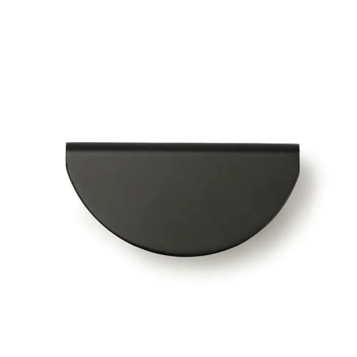 Ручка-скоба CAPPIO H001BL полукруглая, алюминий, L=50 мм, м/о 32 мм, цвет чёрный
