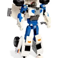 Робот &laquo;Полицейский внедорожник&raquo;, с металлическими элементами, трансформируется