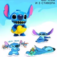 Фигурка-сюрприз &laquo;Космический друг&raquo;, коллекционная, 3 стикера в комплекте