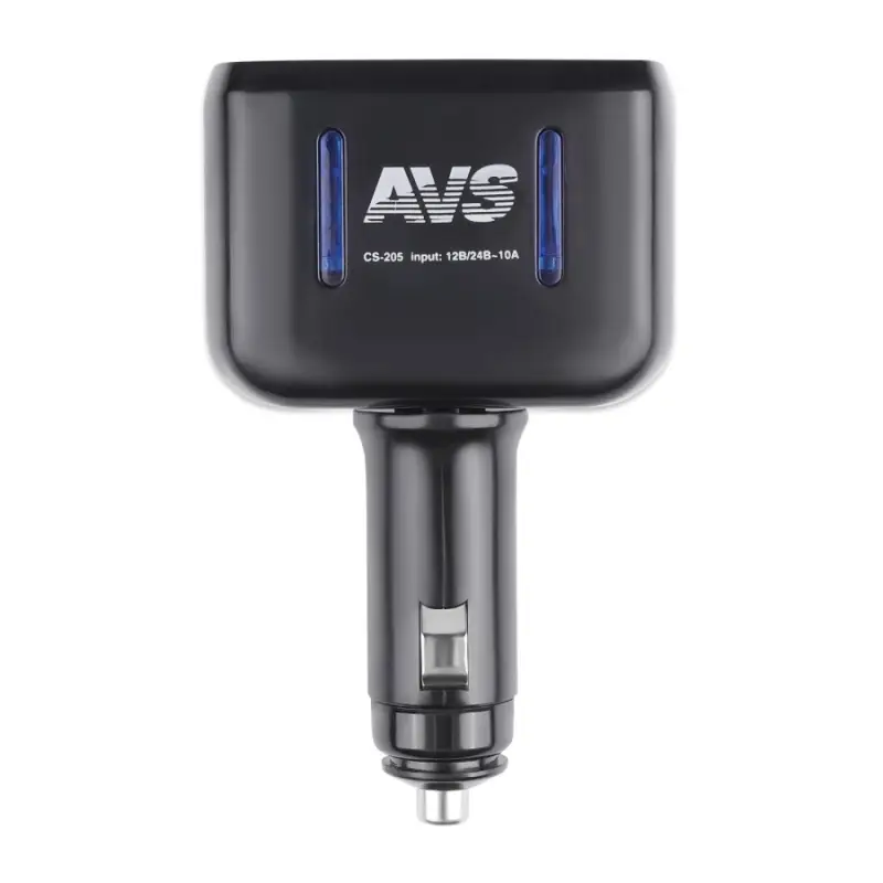 Разветвитель прикуривателя AVS 12/24 (на 2 выхода) CS205