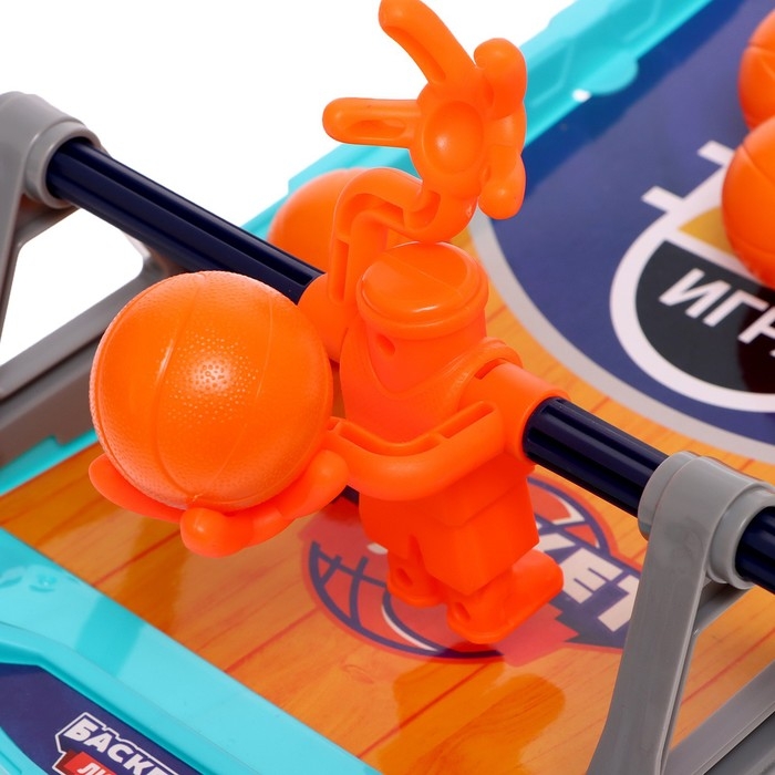 Настольная игра «Баскет лига», от 2 игроков, 7+ Настольная игра «Баскет лига», от 2 игроков, 7+