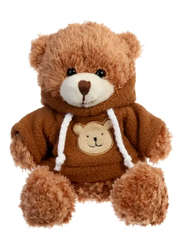 Мягкая игрушка "Милый мишка" в кофте, 15 см