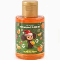 Детская пена для ванны, аромат: апельсин, 100 мл, Чебурашка