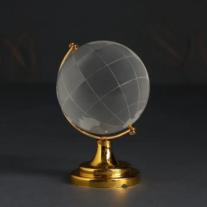 Фигурка стекло &laquo;Глобус&raquo;, d=6 см