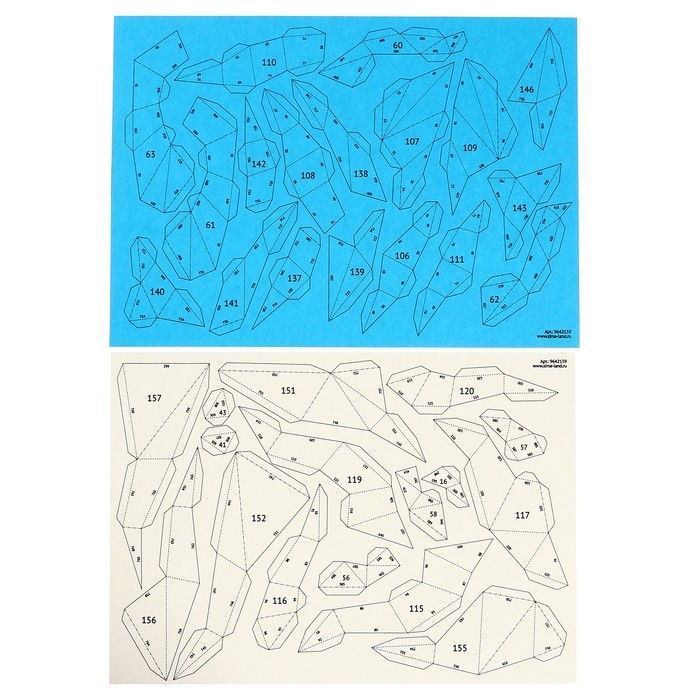 Конструктор полигональный «Дракон», 190 деталей Конструктор полигональный «Дракон», 190 деталей