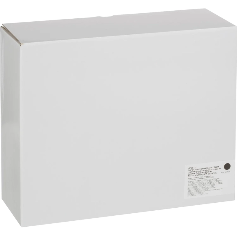 Картридж лазерный Retech CF287X чер. пов.емк. для HP LJ M506/M527