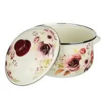 Кастрюля эмалированная VETTA Лаура, 22см, 3,6л, индукция