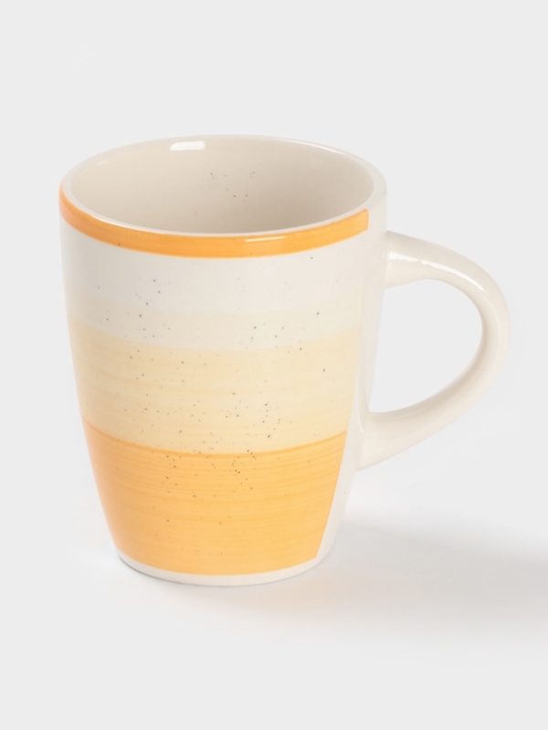 Кружка Доляна "А-ля Прима" 360мл, 13х9х10,5, цвет оранжевый