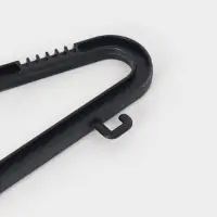 Плечики - вешалки для одежды, 5 шт., размер 46-48, чёрные