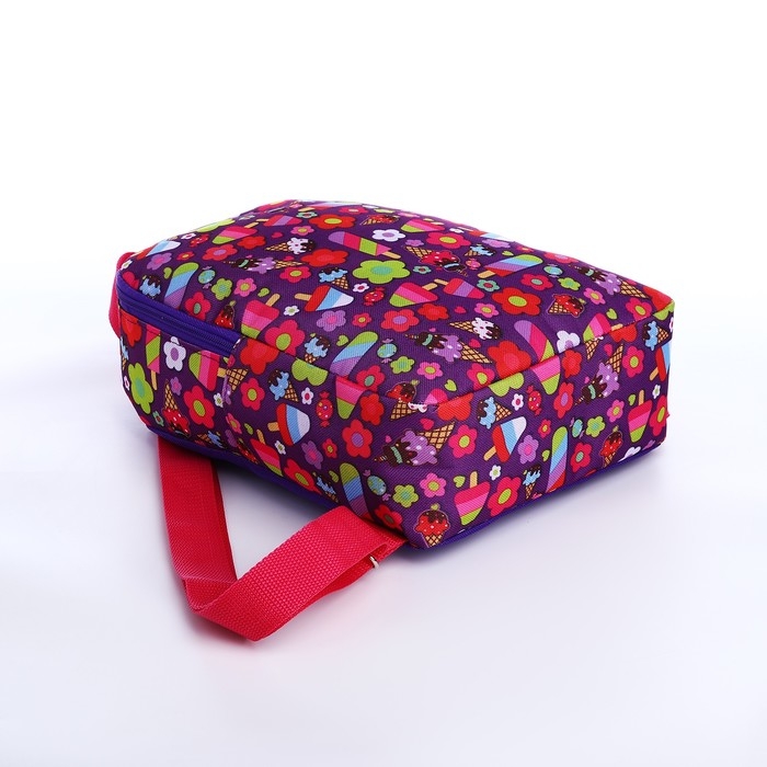 Рюкзак детский на молнии, цвет розовый Рюкзак детский на молнии, цвет розовый