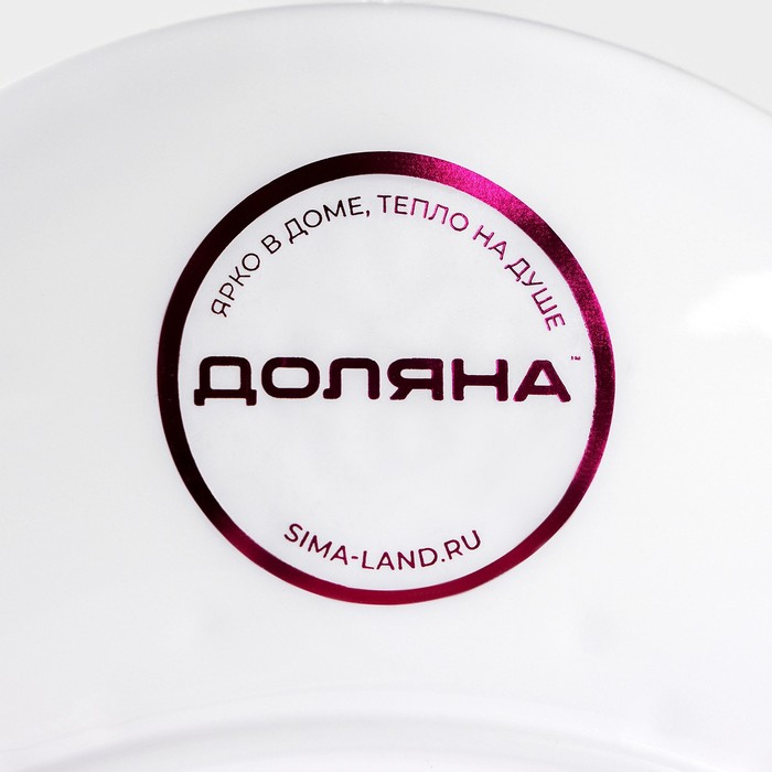 Этажерка - фруктовница круглая Доляна «Вивьен», 3 яруса, 21,5/18/15 см, цвет белый