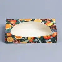 Коробка складная «Мандарины», 20 x 10 x 5 см