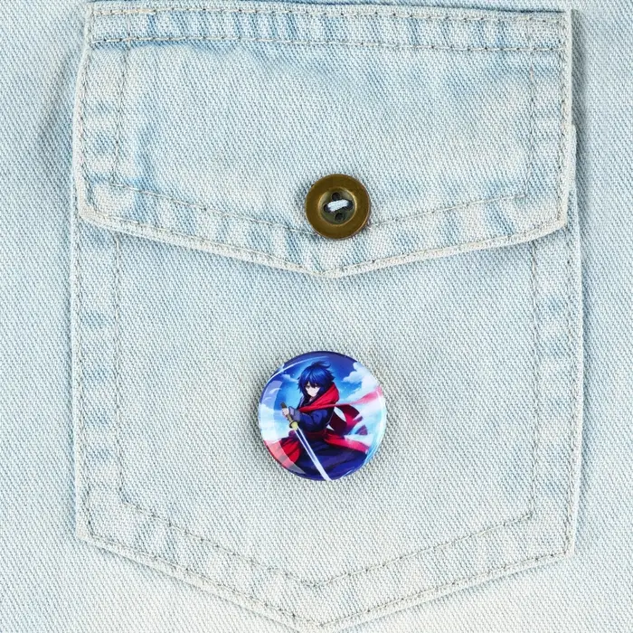 Значок металлический , закатной «Аниме для детей», d=2,5 cм, МИКС Значок металлический , закатной «Аниме для детей», d=2,5 cм, МИКС