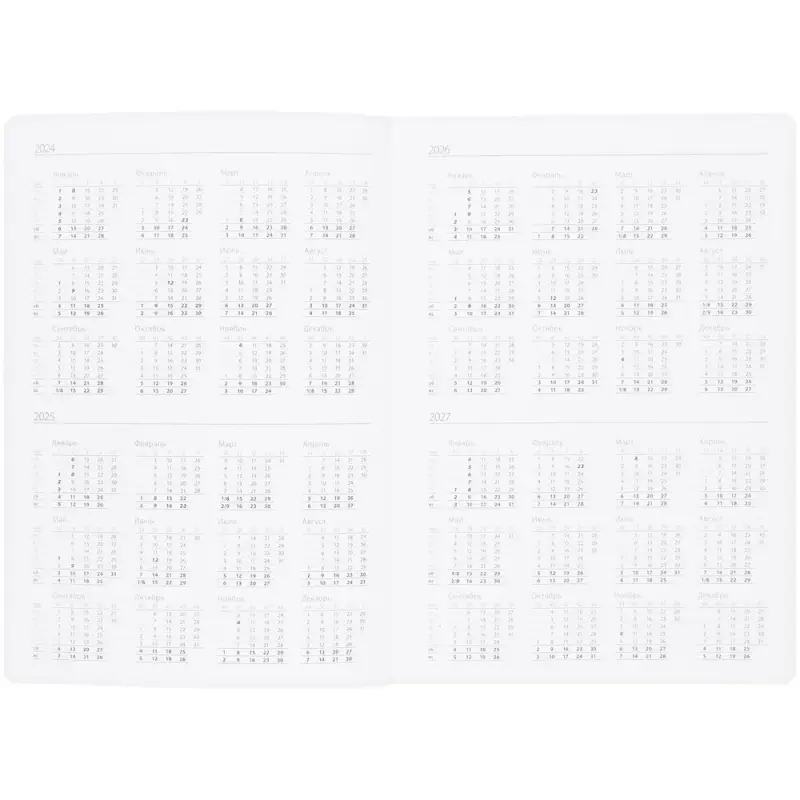 Ежедневник Vale, недатированный, серый Ежедневник Vale, недатированный, серый