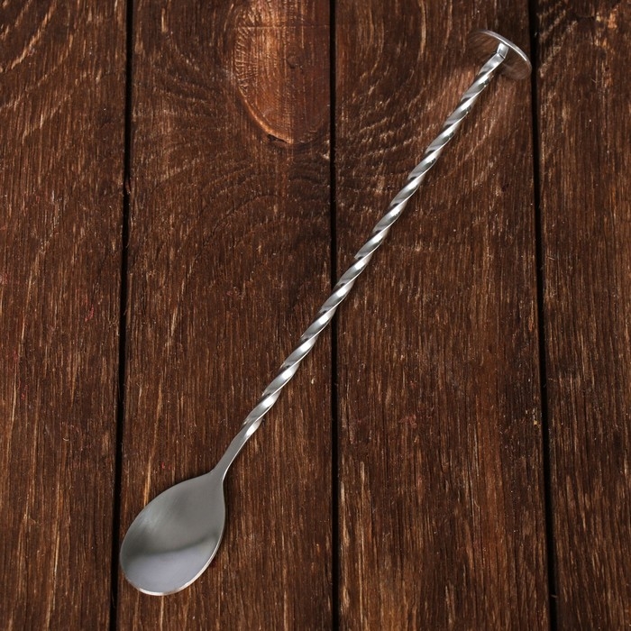 Набор для приготовления коктейлей «Главный по коктейлям», гейзер, джиггер, шейкер 600 мл, ложка