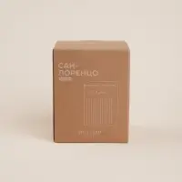 Банка для сахара &laquo;Сан-Лоренцо&raquo;, 10&times;13 см, с бамбуковой крышкой, сталь, бежевая
