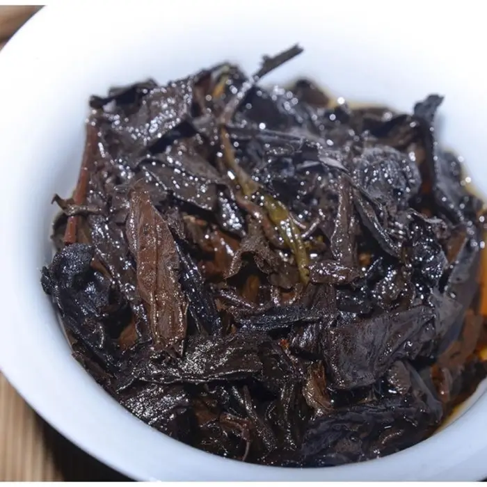 Чай китайский выдержанный &laquo;Шу Пуэр. Zhu qiao shu zhuan&raquo;, 2015 г, кирпич, 500 г